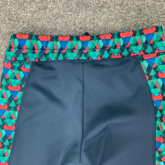 Adidas Run 1/1 Tight Legging Womens S Small Geometric Paneled Stretch Pants - Picture 8 of 15